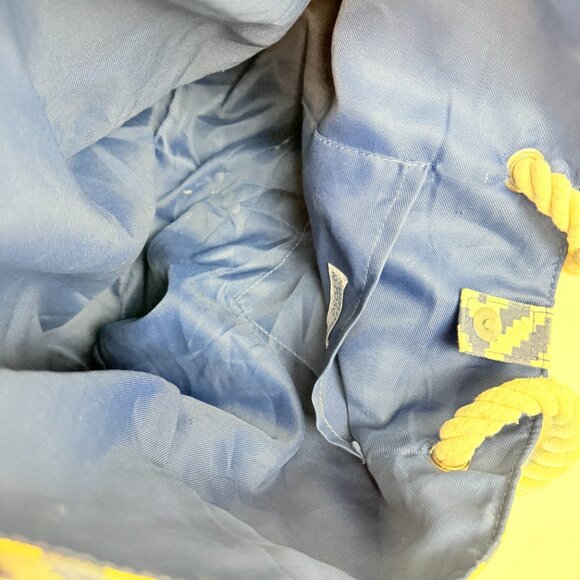 Summer & Rose Woven Rope-Handle Canvas Tote Bag - Picture 7 of 7